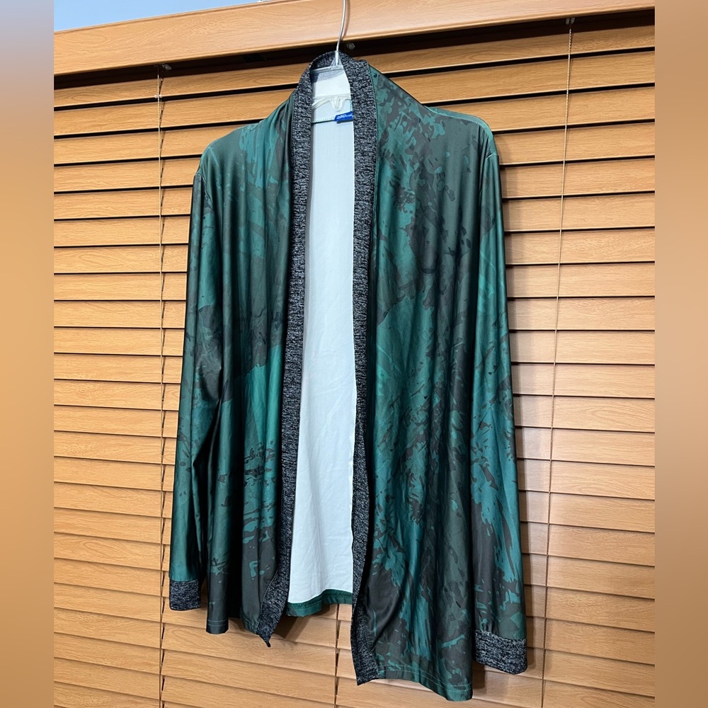 Aster cardigan green/black size XL